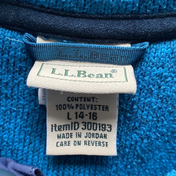 LL Bean Kids Sweater Fleece - Picture 2 of 12